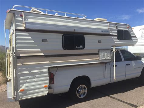 This type of <strong>camper</strong> is not considered a stand-alone vehicle by itself, it would be considered as an add on. . Used slide in campers for sale